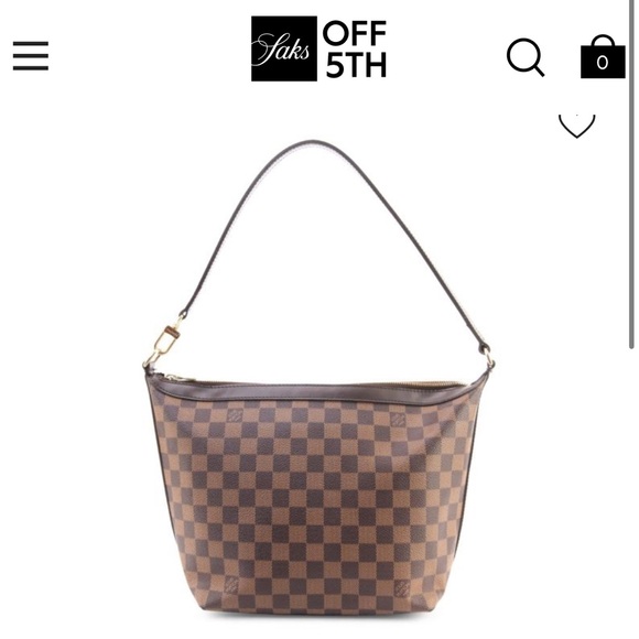 LOUIS VUITTON Illovo MM Damier Ebene Top Handle Bag - Picture 8 of 9